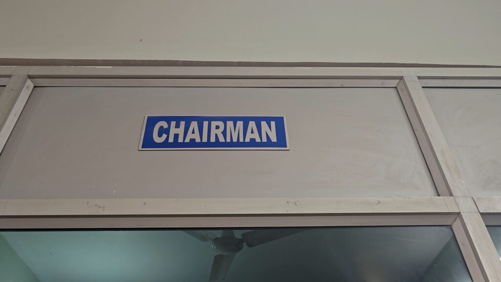 CHAIRMAN